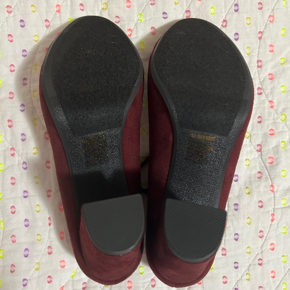 Mary Jane Heels vegan suede 9 - Picture 10 of 11